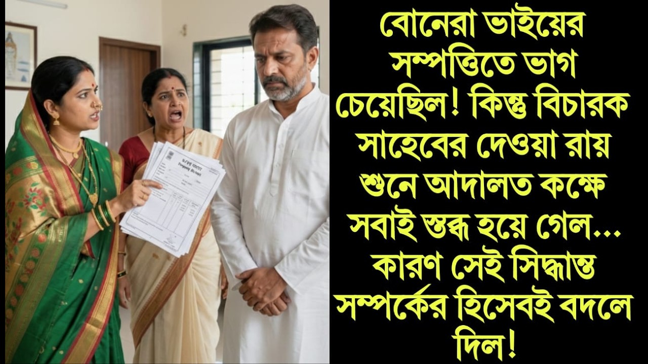 ডিনারে জামাই অপমান করে বলল, 