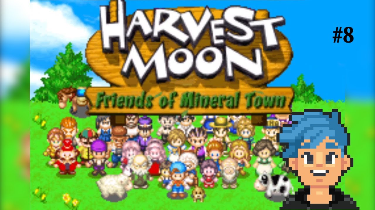 Harvest Moon Friends of Mineral Town (GBA) – Spring Y1 Day 28–30 | No Commentary Gameplay