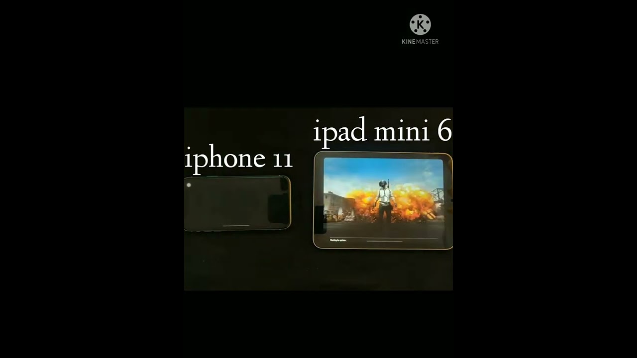 iPad Mini 6 60 FPS Vs iPhone 11 60 FPS PUBG Mobile Test