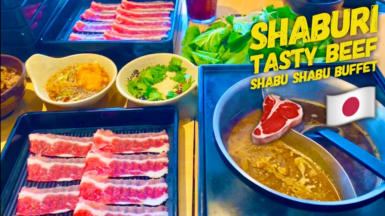 Shaburi All You Can Eat Shabu Shabu Buffet Top of the Glo Makati #ShabuShabu #Buffet