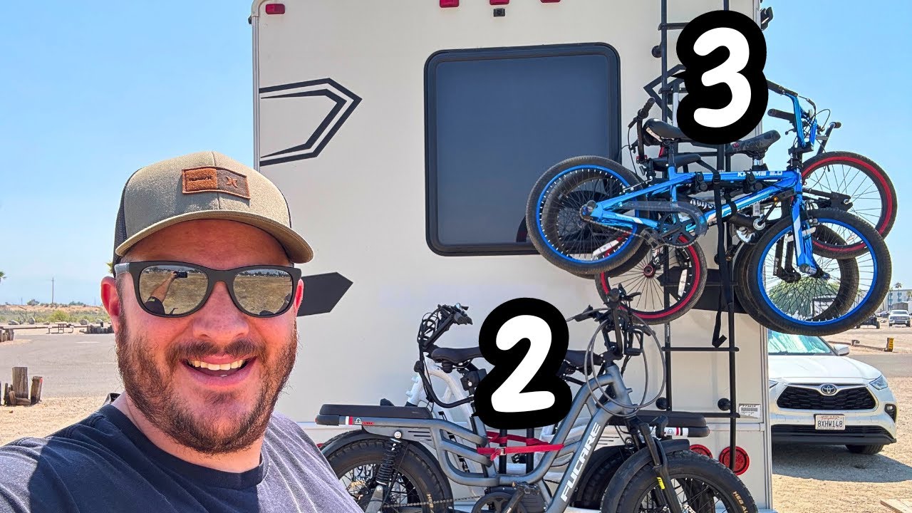 Bicycle & E Bike Storage Solutions for Class A Motorhome RV