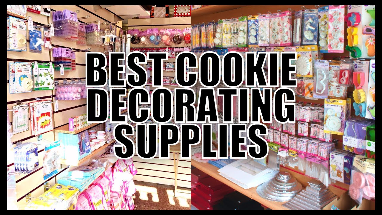 What Are the Best Stores for Baking and Cookie Decorating Supplies?