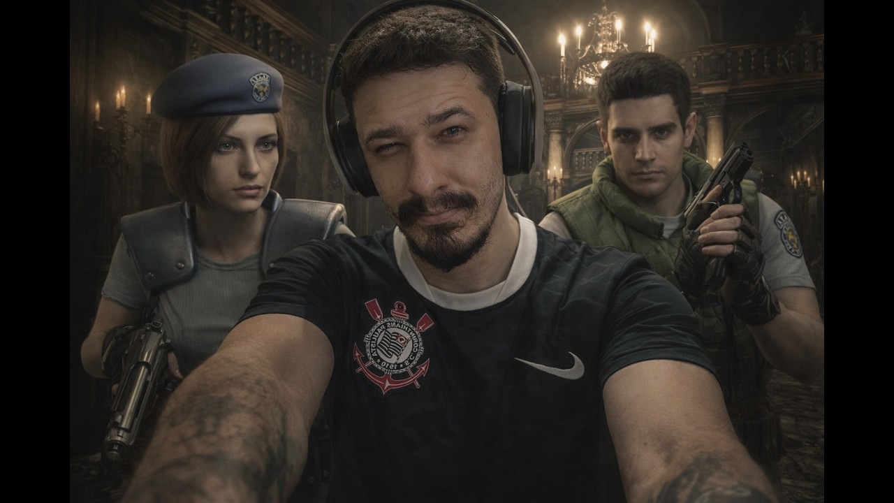 Resident Evil Director’s Cut  | Terror clássico na Mansão Spencer 🧟‍♂️ [PS1][DUB][PT-BR]