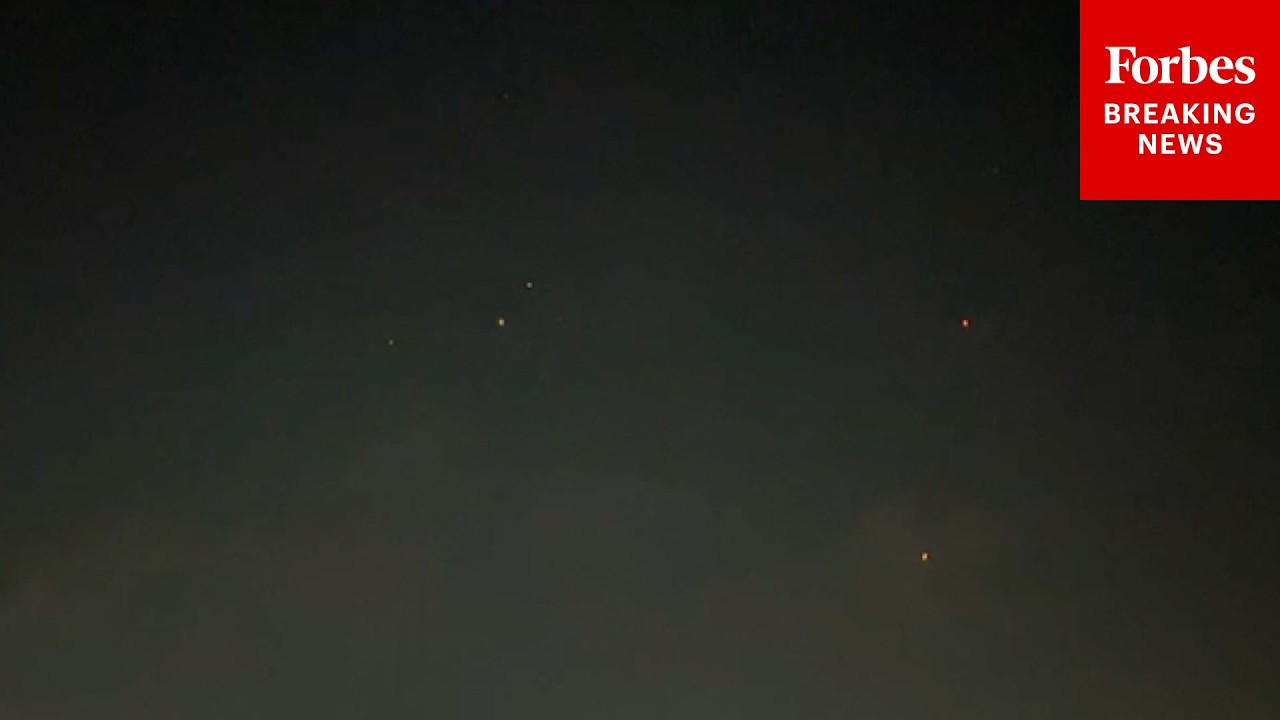 Sirens In Haifa Blare As Iranian Missiles Are Fired At Israel