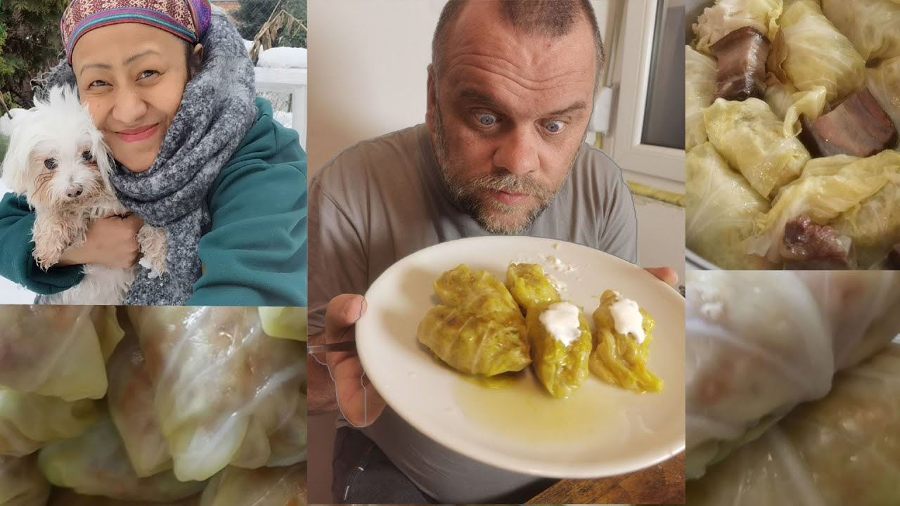КАК СДЕЛАТЬ СЕРБСКОГО МУЖА СЧАСТЛИВЫМ!! РЕЦЕПТ САРМЫ, БАЛКАНСКАЯ ЕДА/ТАНГХУЛЬСКИЙ ВИДЕОБЛОГ