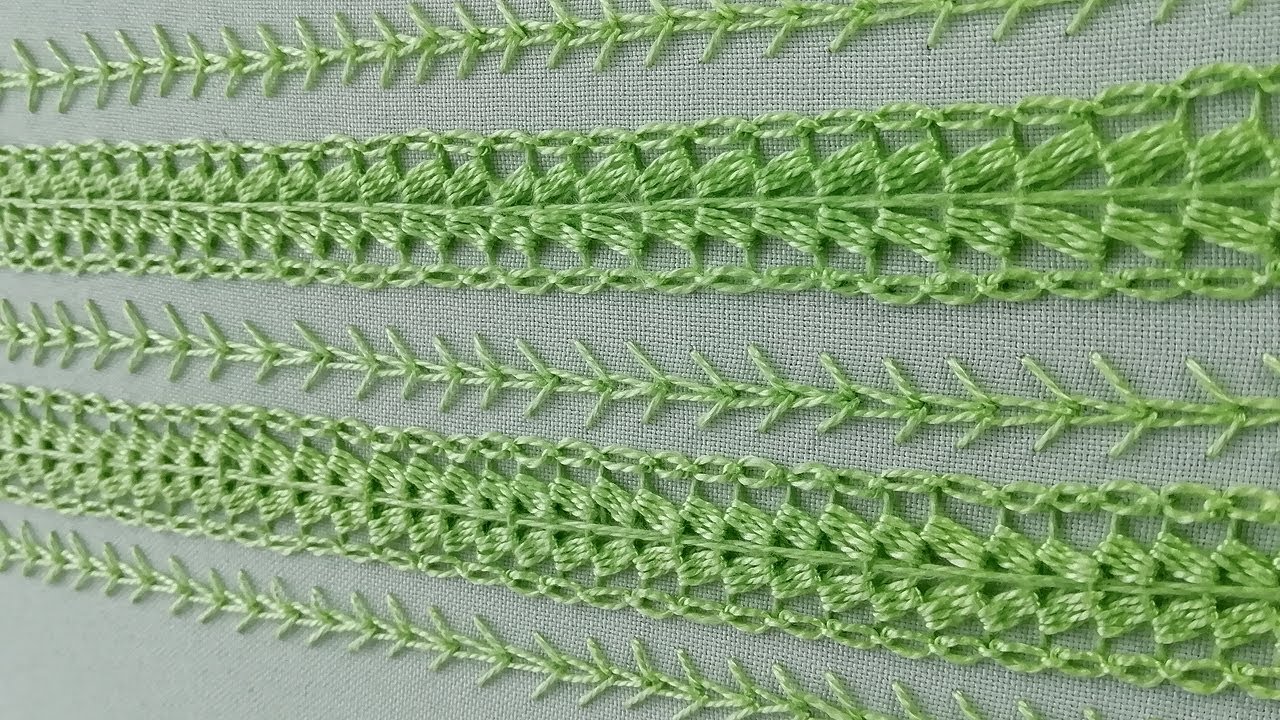 Стежки для румынского кружева * Romanian lace stitches