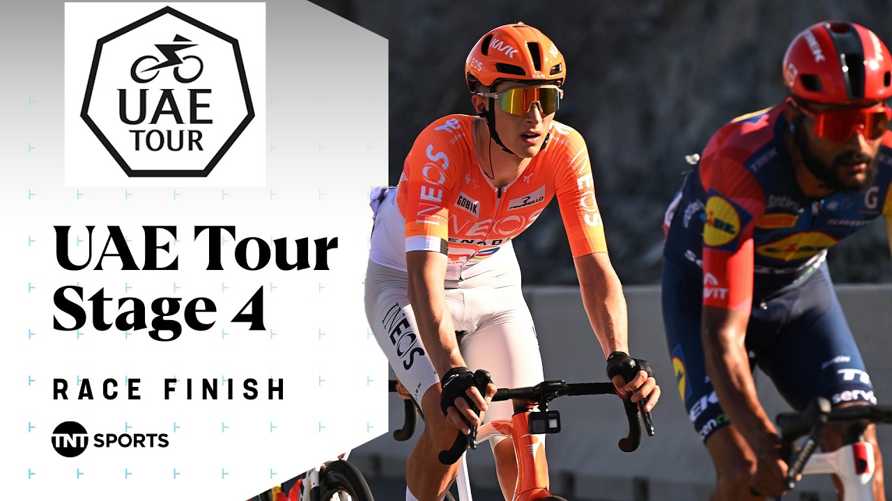 Breakaway Heartbreak! 💔 | UAE Tour Stage 4 Final KM's | TNT Sports Cycling