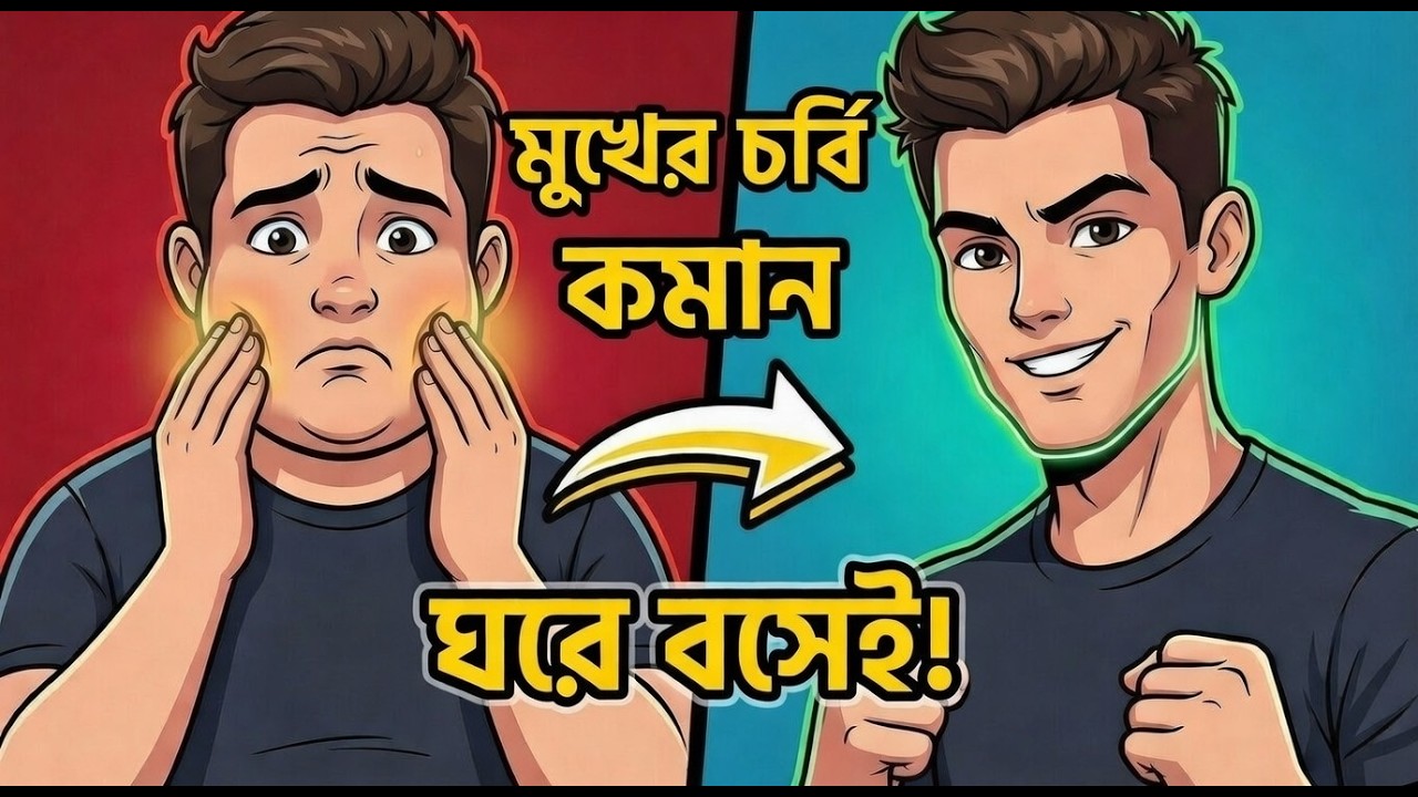 মুখের চর্বি কমানোর বৈজ্ঞানিক উপায়