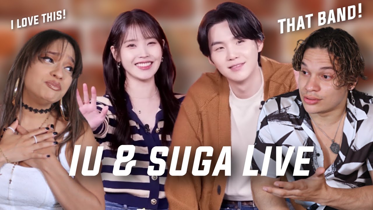 I LOVE THESE TWO! 😍 Waleska & Efra react to IU X SUGA Palette Performance