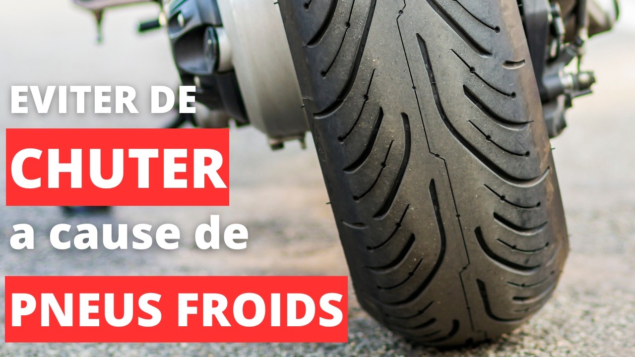 Des PNEUS FROIDS peuvent-il provoquer une CHUTE en moto ?