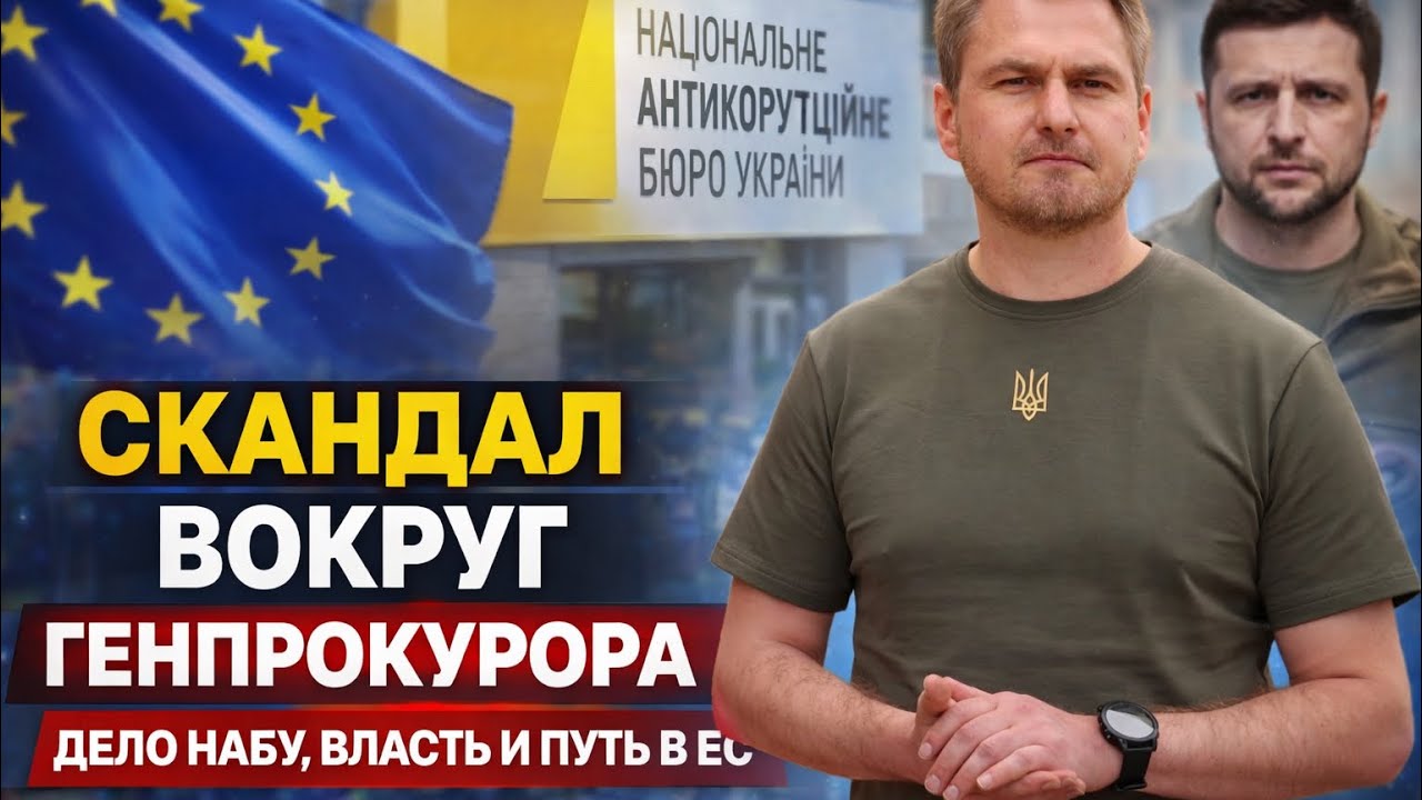 Дело против генпрокурора? Скандал вокруг НАБУ, власть и путь Украины в ЕС