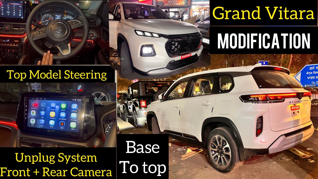 Grand Vitara Base Model Sigma Modification 🔥 Grand Vitara Sigma Converted to Top Model