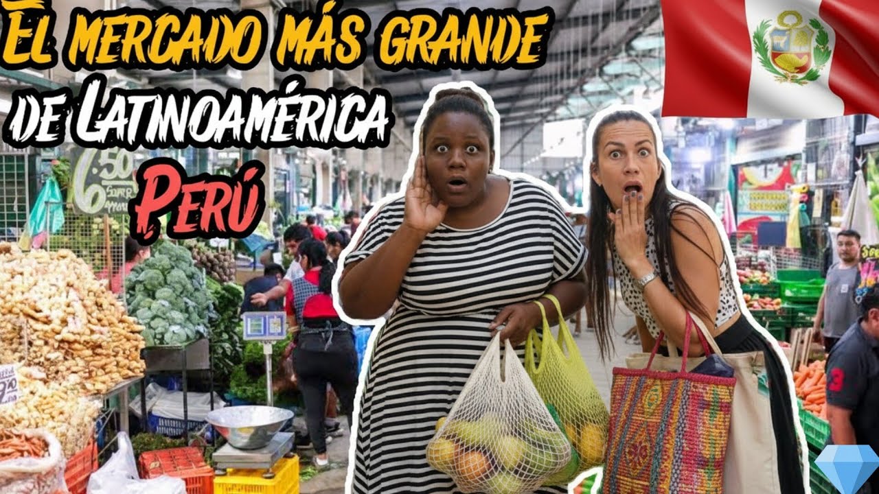 😱CUBANAS REACCIONAN por Primera vez a un mercado de frutas del Perú 🍍🇵🇪 | ¡QUEDARON EN SHOCK!”