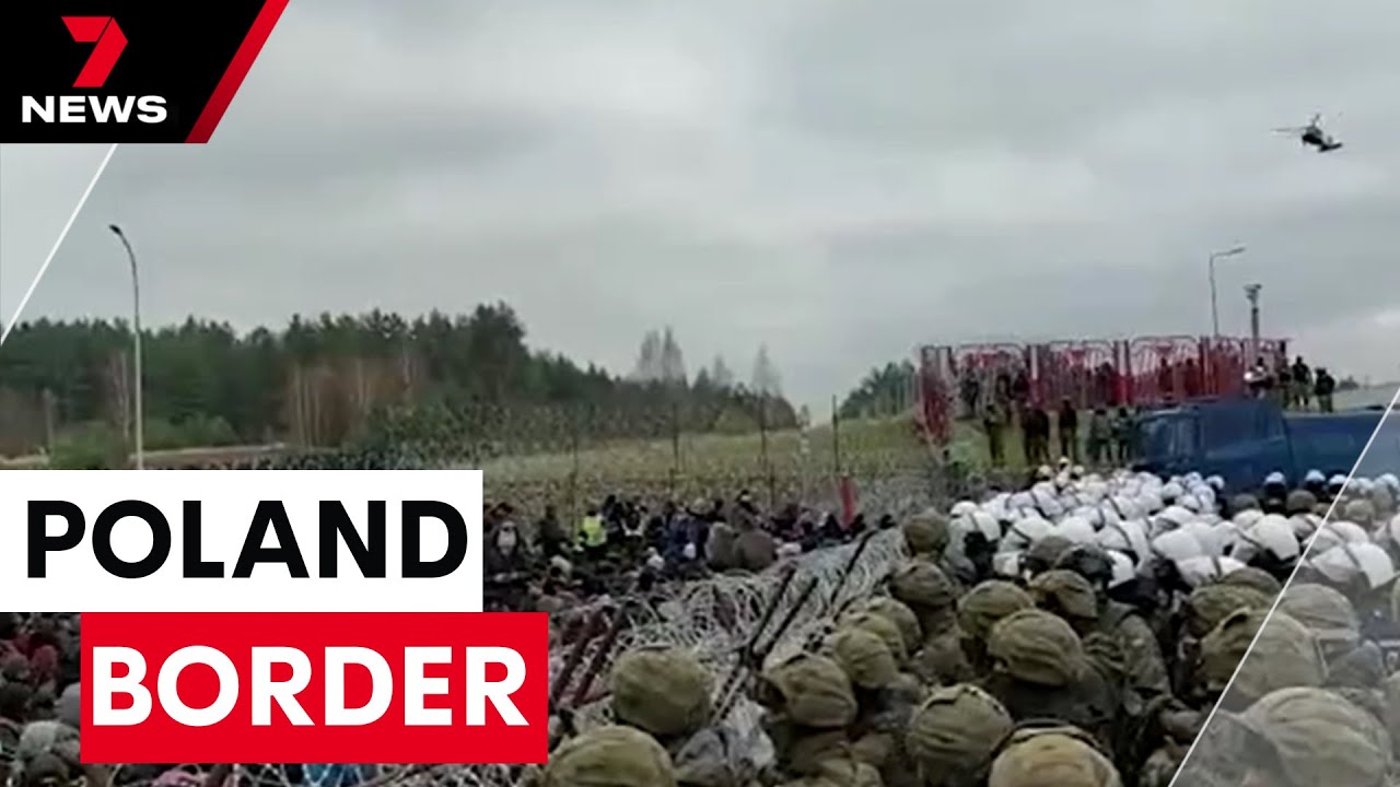 The ‘hybrid war’ Russia is waging against Europe on the Poland-Belarus border | 7NEWS