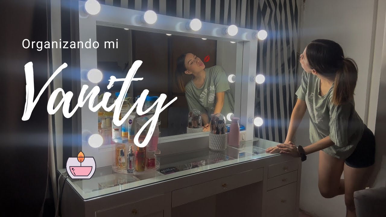 Organizando mi Vanity🪞🕯️ | Fernanda Altamirano