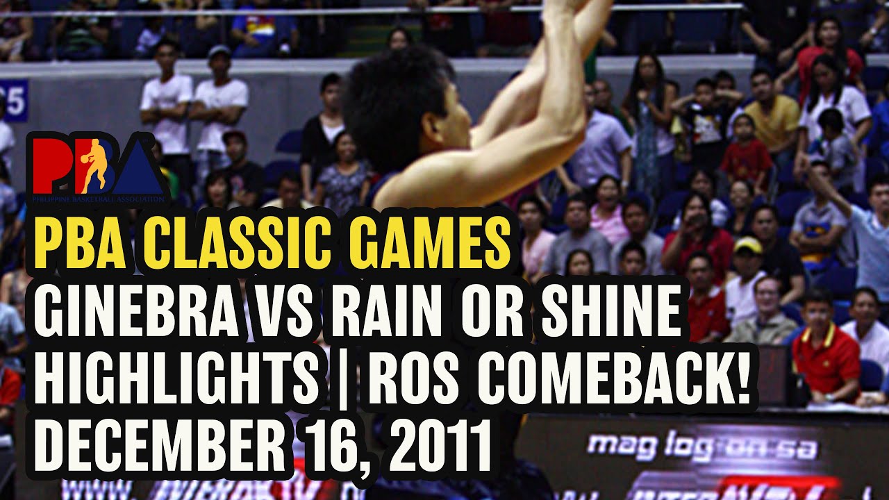 GINEBRA против RAIN OR SHINE: ОСНОВНЫЕ МОМЕНТЫ | ЕЩЁ ОДНА РАЗДРАЖАЮЩАЯ ПОТЕРЯ ДЛЯ ЛЮБИМЦА ПУБЛИКИ...