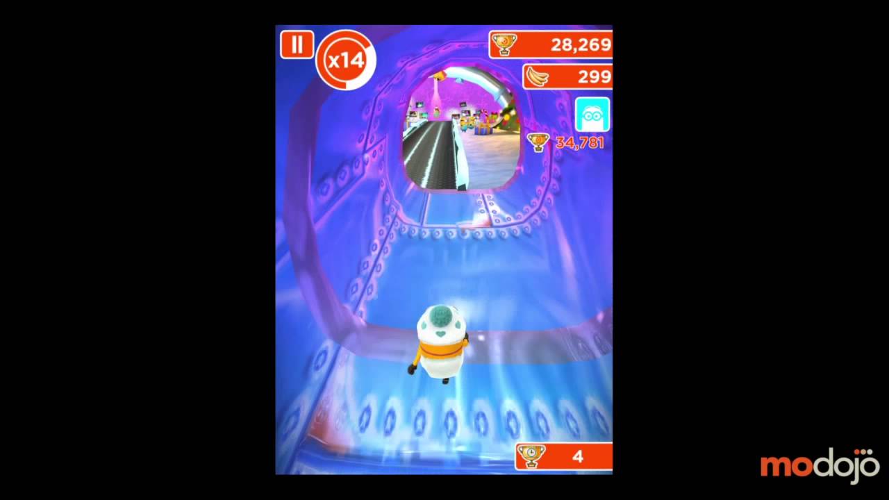 Despicable Me: Minion Rush Walkthrough Holiday Update (iPhone/iPad) Guru's Lab to Residential