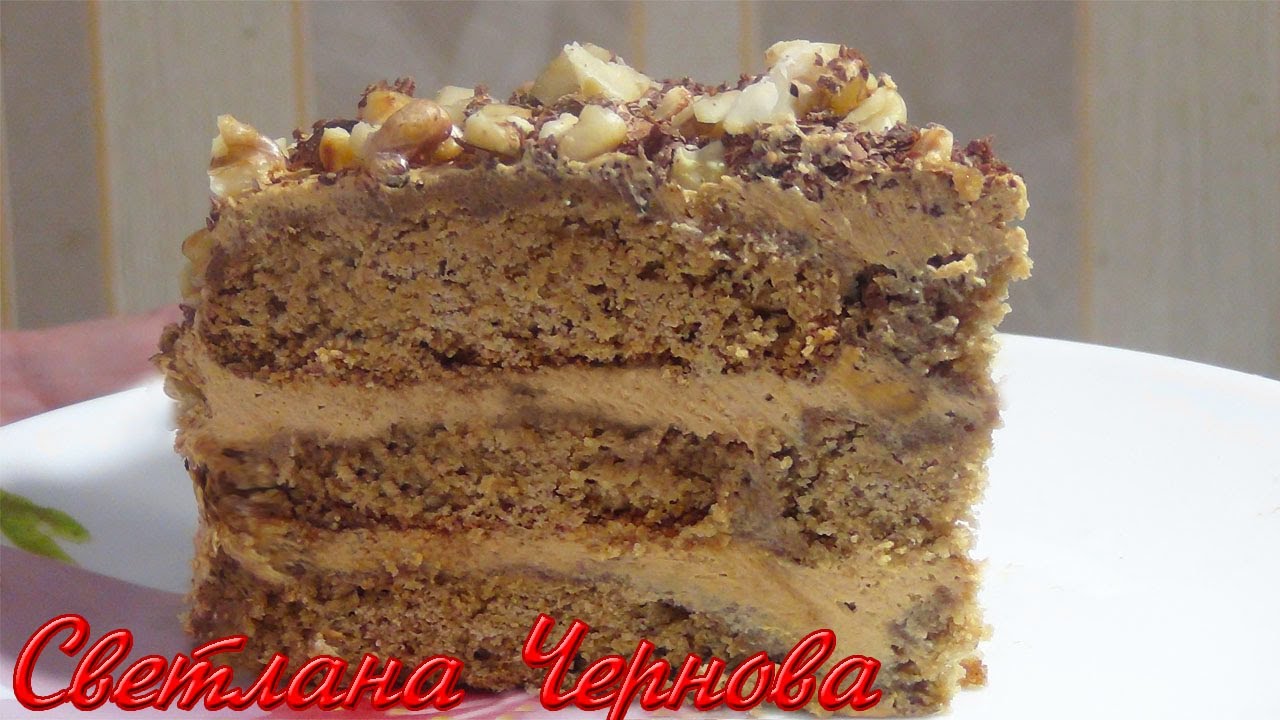 ТОРТ без выпечки из овсяного печенья .ОЧЕНЬ ПРОСТОЙ РЕЦЕПТ/CAKE without baking