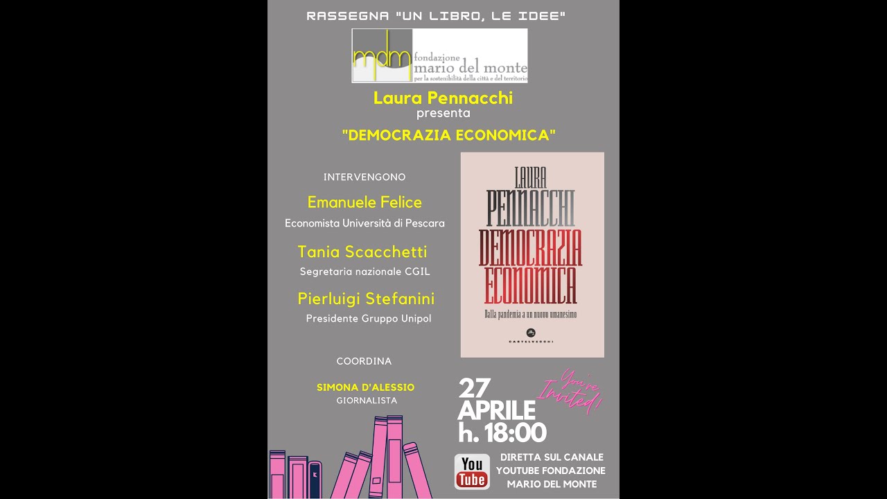 Laura Pennacchi presenta il libro 