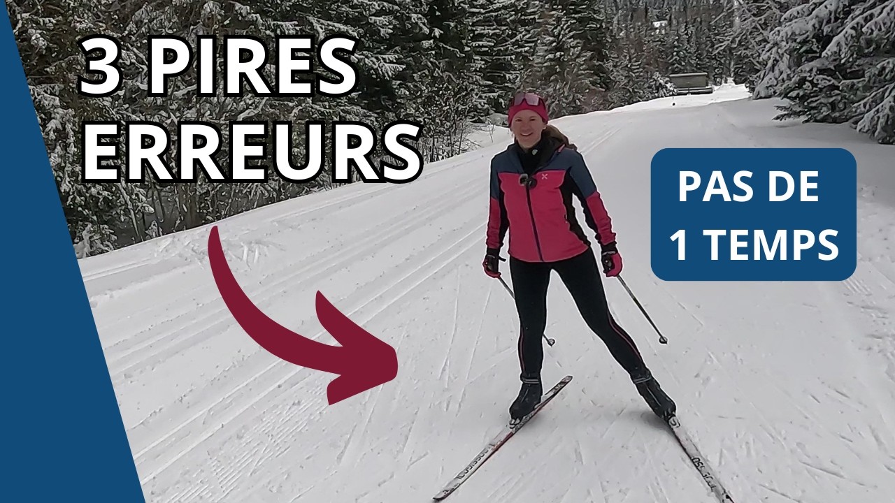 Pourquoi vous ressemblez à une grue en ski de fond | Les erreurs à éviter