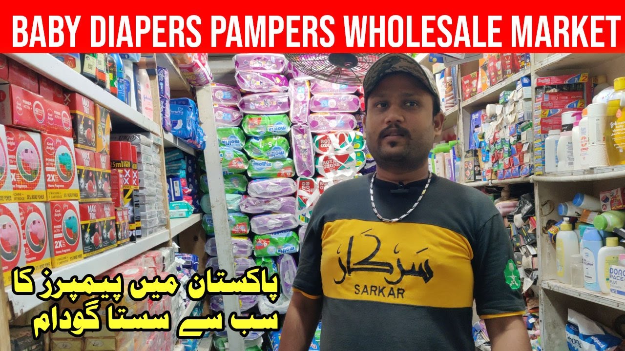 Pamper wholesale market in Karachi - Diaper Wholesale Market - Baby Items wholesale Market