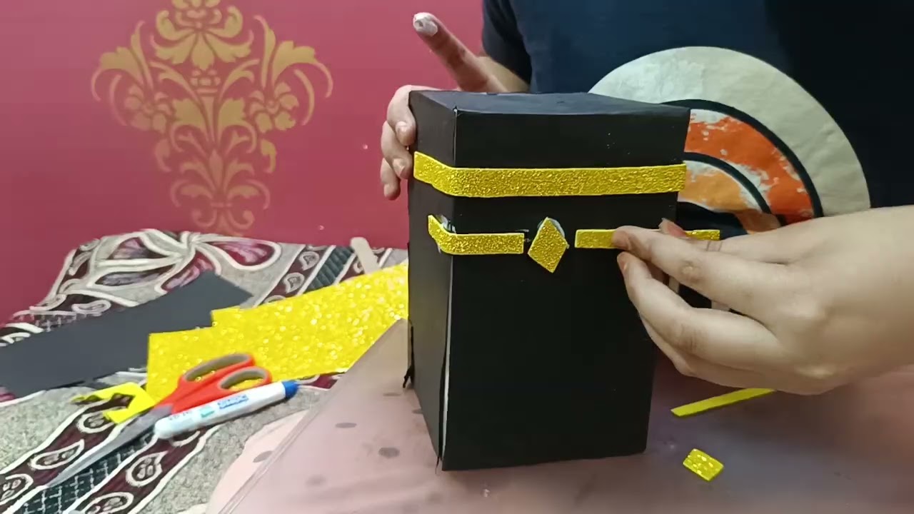 Ramzan craft series part 2 sadka box table decor viral trending 