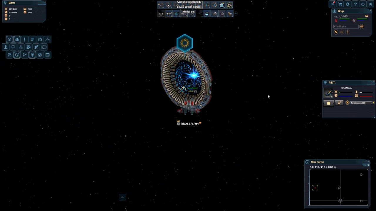 Darkorbit TR1 1v1 2v2 kolsuz avı