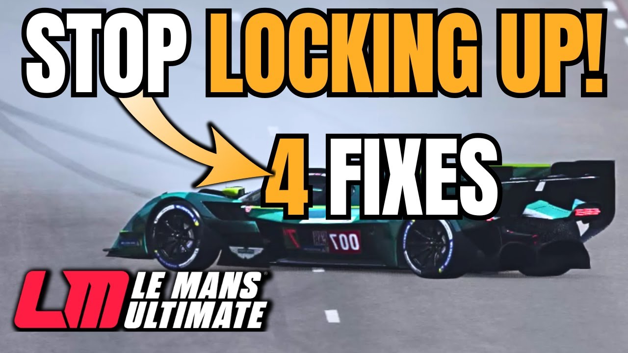 Master Braking Without ABS (incl. 1 OVERLOOKED Setting) - LMU Braking Guide - Le Mans Ultimate