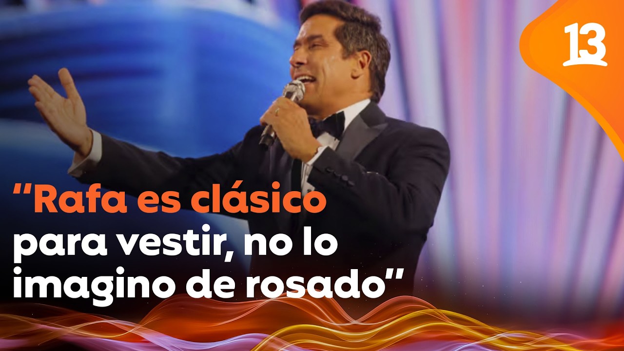 Clásicos y elegantes: Sergio Arias explica cómo se diseñan y trabajan los looks de Rafael Araneda