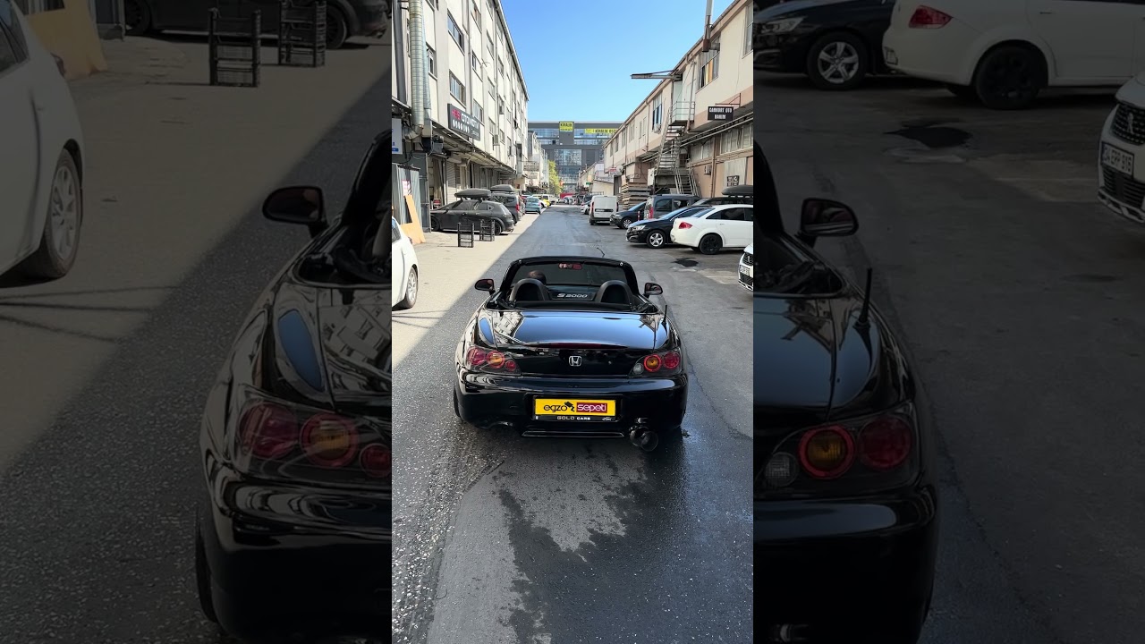 HONDA S2000 2.0 KUMANDALI PERFORMANS EGZOZ SEPETİ KİTİ 🔥 #egzoz #egzozsepeti #varex #s2000