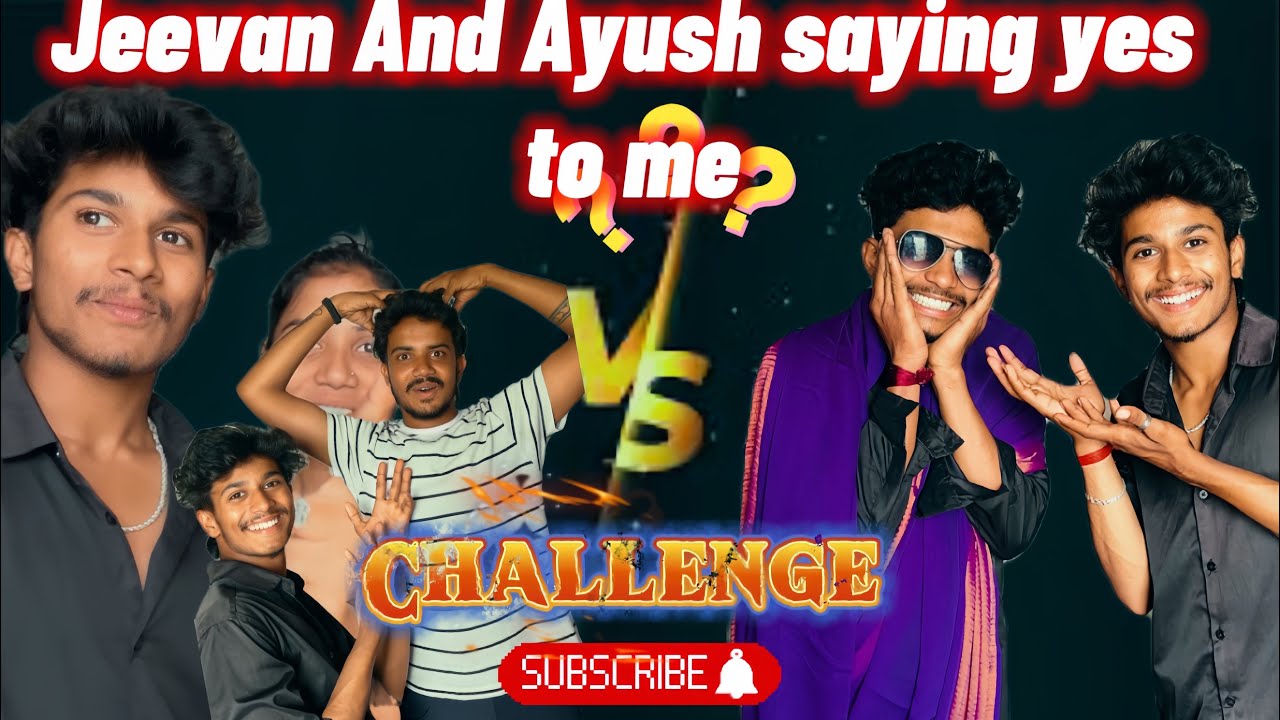 JEEVAN and AYUSH Saying yes to me 😂😂 /Challenge￼/ #madhushetty /full comedy😂… #funny #youtube