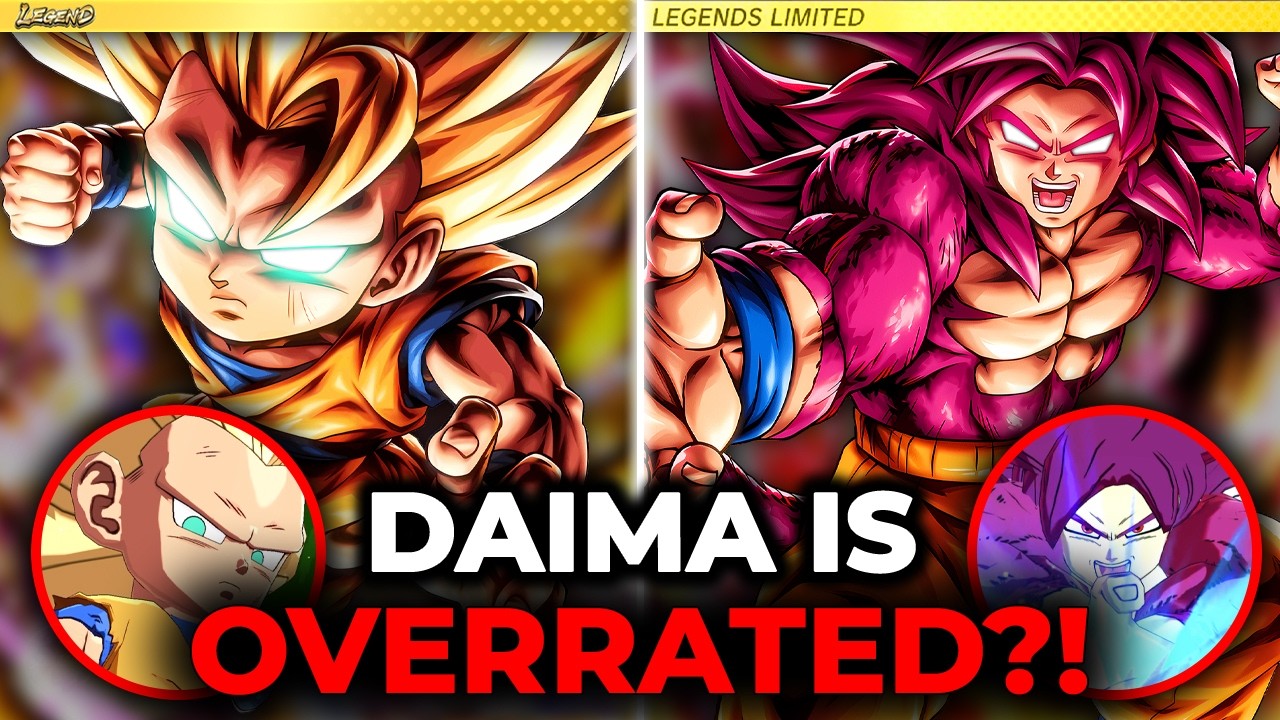 DAIMA In Dragon Ball Legends Has ALWAYS Been Overrated!