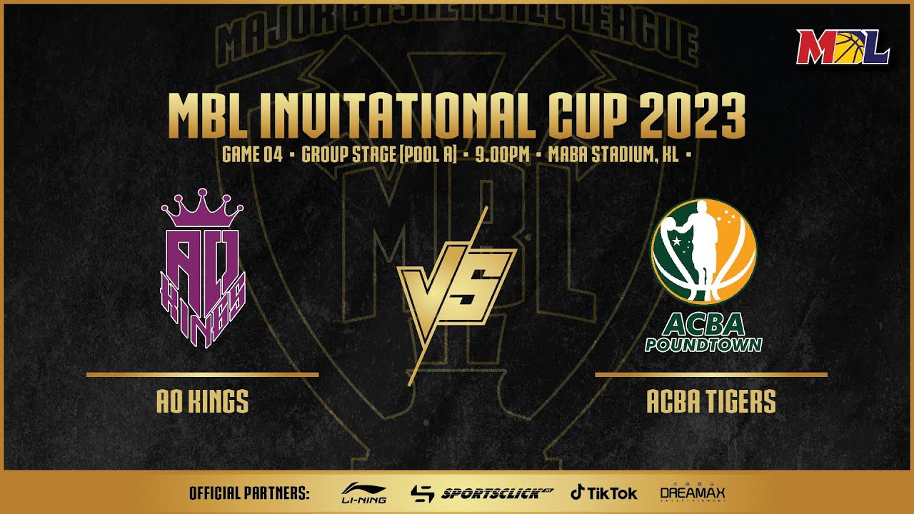 [LIVE] MBL Invitational Cup 2023 | Game 4 | AO Kings vs ACBA Poundtown