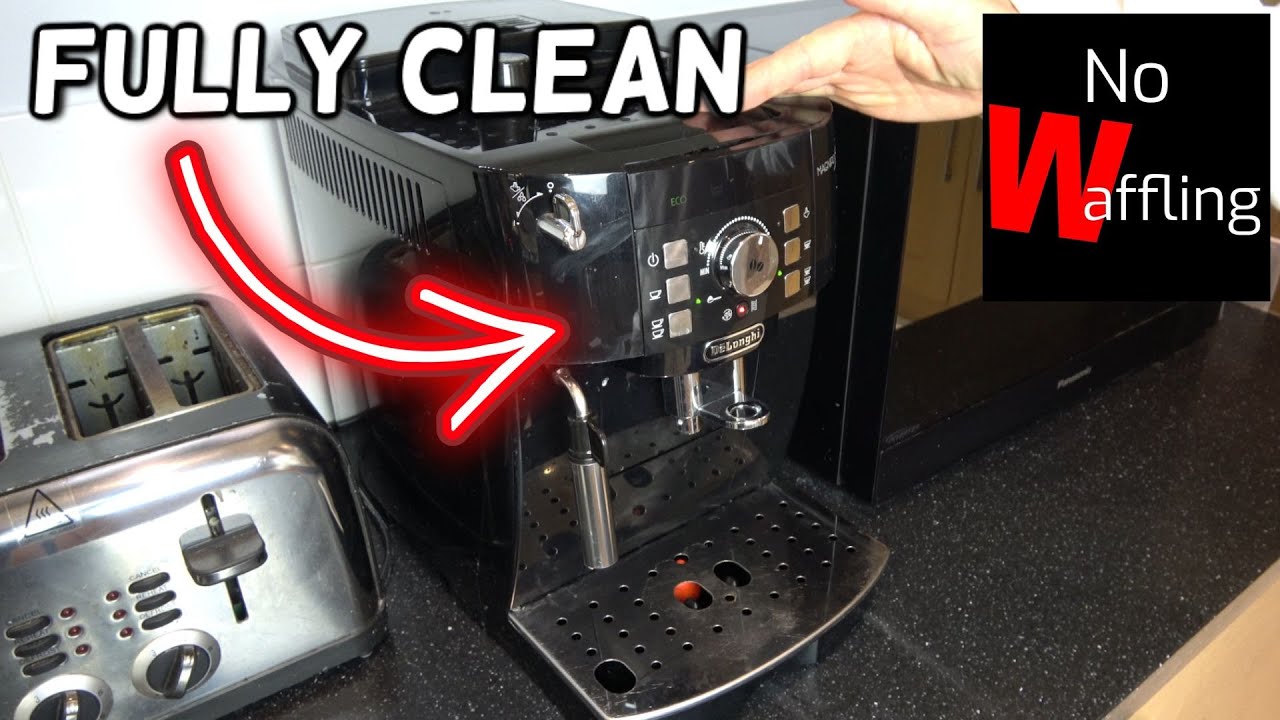 Полная очистка кофемашины Delonghi Magnifica S — как чистить и обслуживать