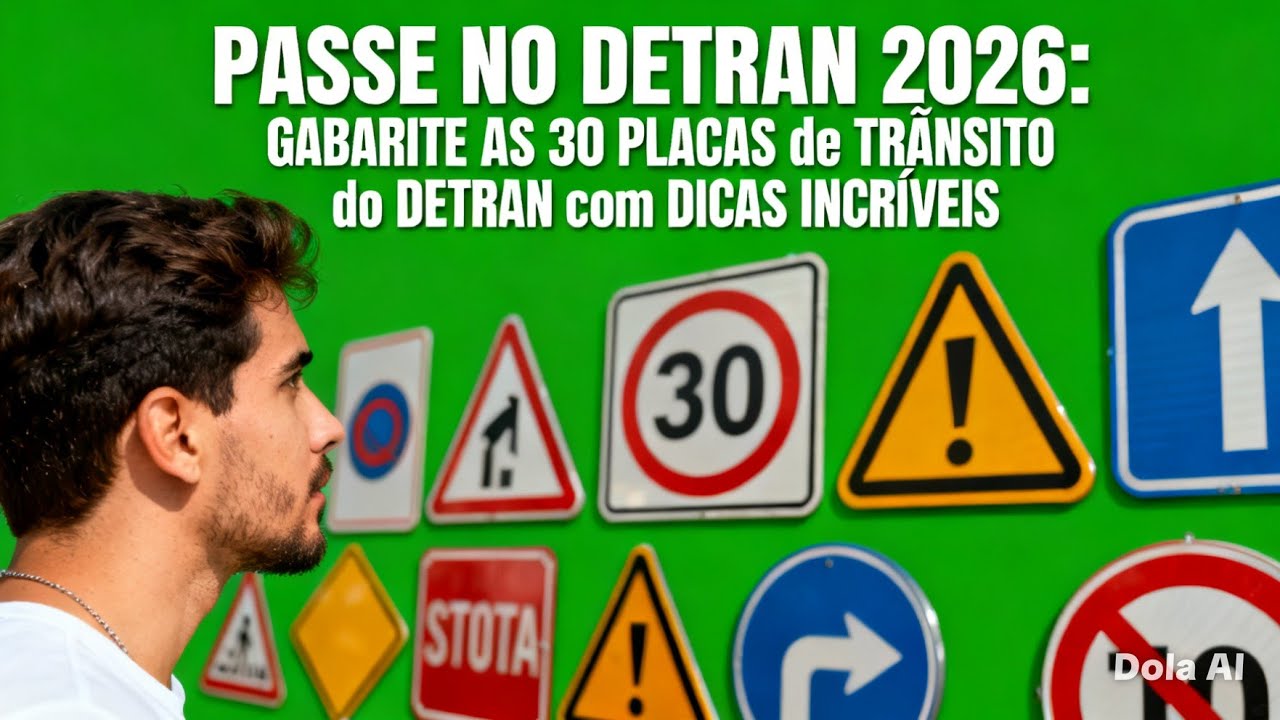 GABARITE AS PLACAS DE TRÂNSITO: 30 QUESTÕES COMENTADAS COM DICAS INFALÍVEIS