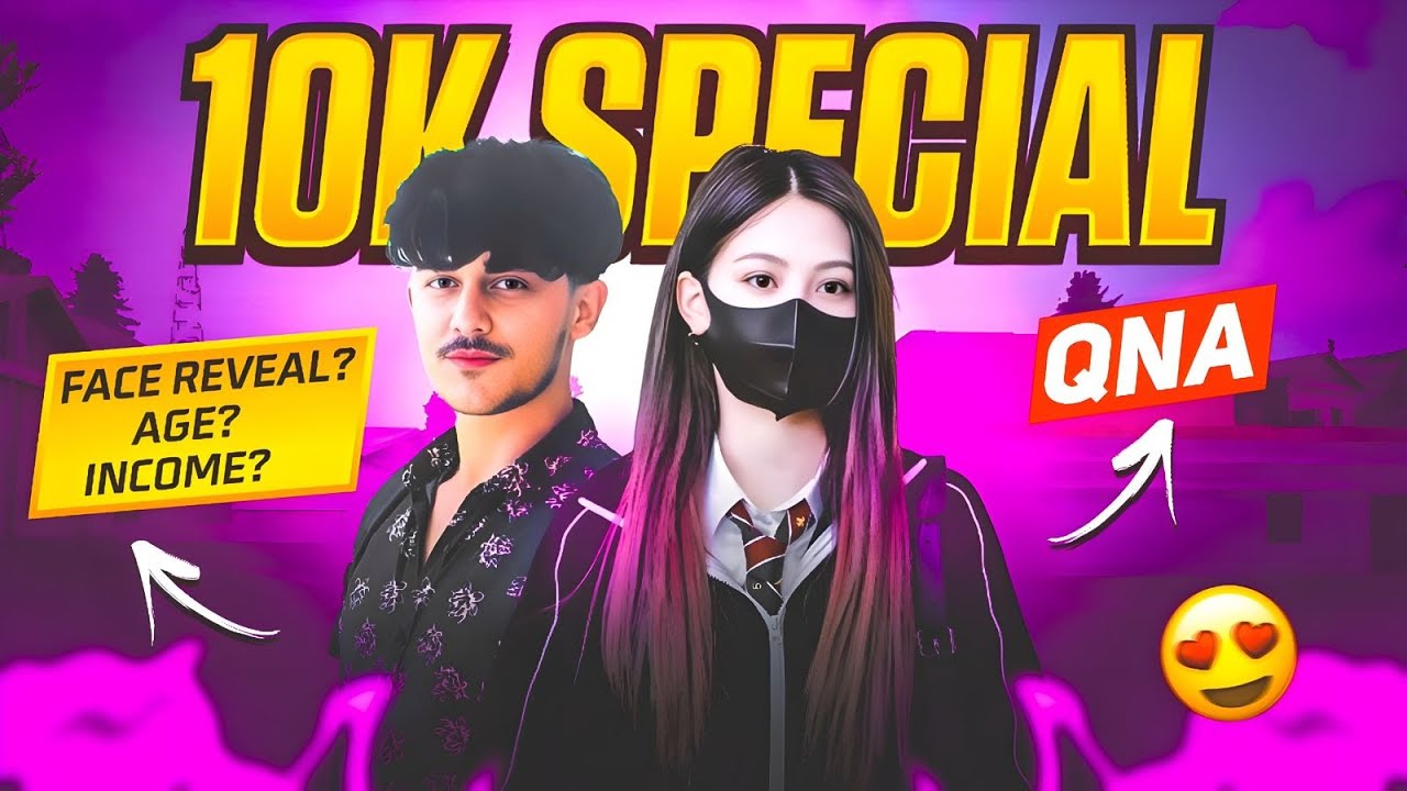 10K Special QnA - My BF, Earning Revealed 😱 ft. Zindabad Plays