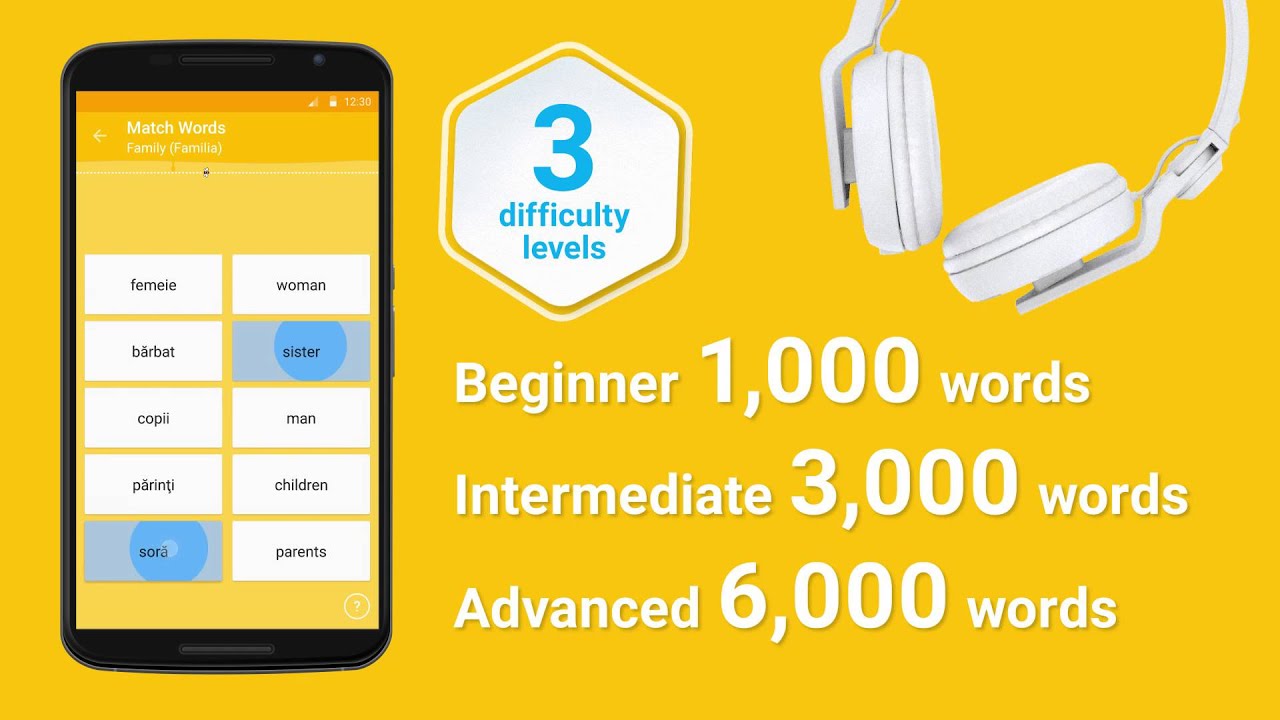 Learn Romanian with FunEasyLearn (Android, iOS)!