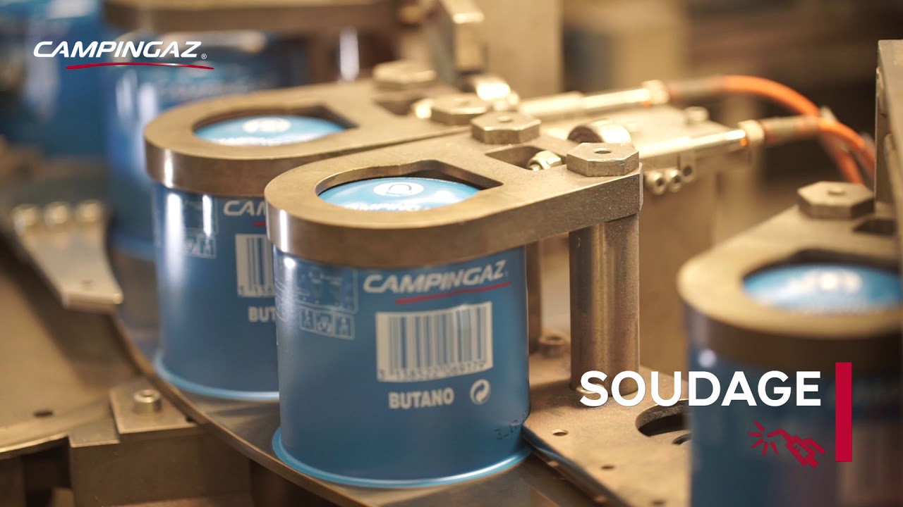 Campingaz® - Production de cartouches de gaz