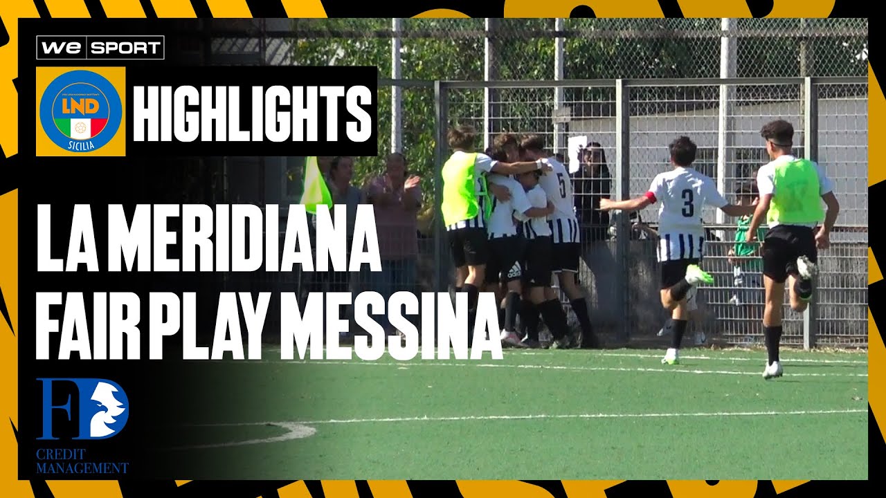 La Meridiana vs Fair Play Messina [U15 Élite - Sicilia - Girone B]