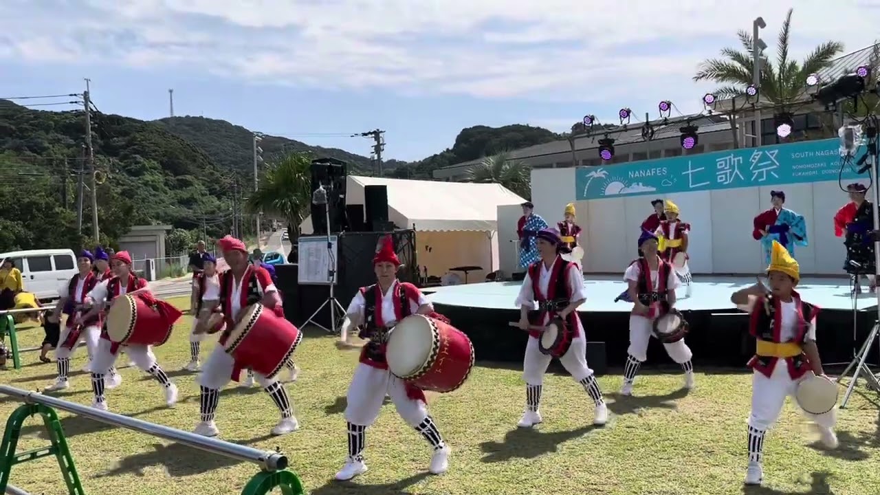 紫雲エイサー　エイサー舞踊
