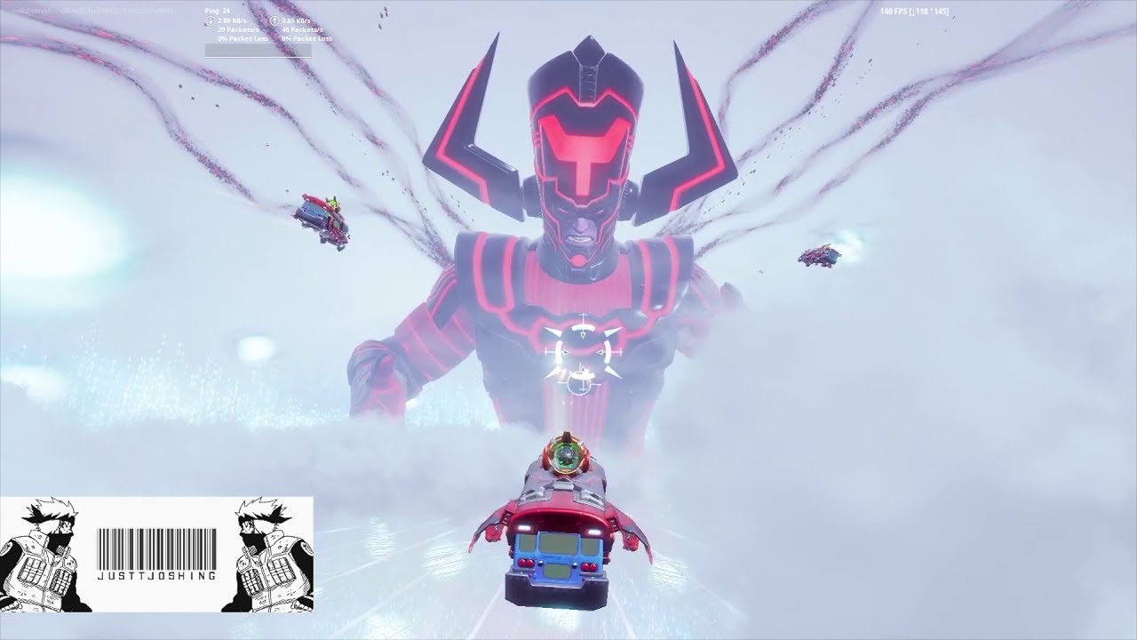 We Fought Off Galactus!! | Season 5 Fortnite Event | JusttJoshing