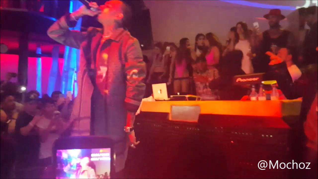 Chris Brown feat. Migos - Who This live at Shoko (Madrid)