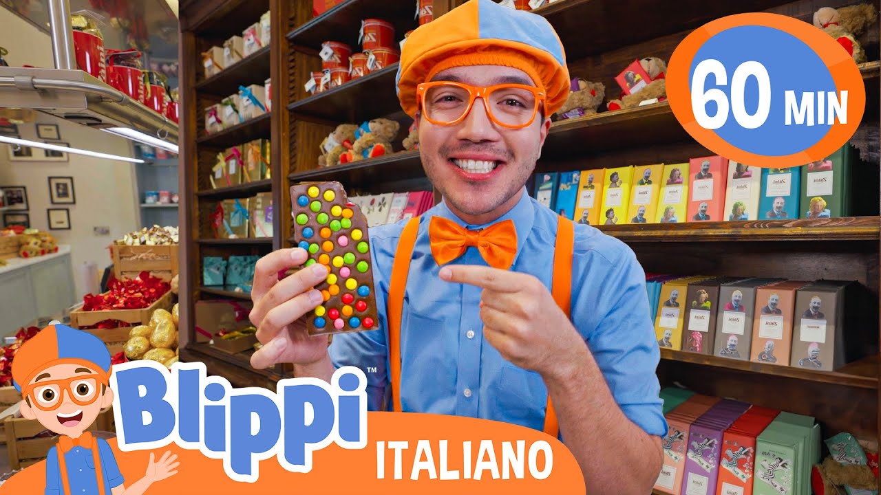 Dolce sorpresa di Blippi - fabbrica di cioccolato | Blippi in Italiano | Video educativi per bambini