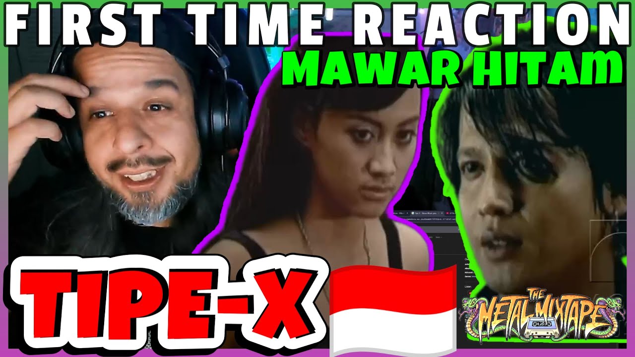 Tipe-X - Mawar Hitam - FIRST TIME REACTION - LYRIC BREAKDOWN - Music Journalist