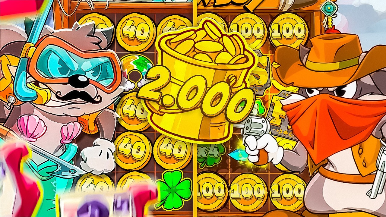 LE COWBOY VS LE FISHERMAN SLOT BATTLE