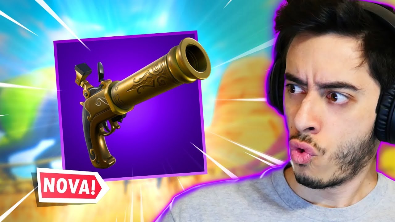 A NOVA ARMA &Eacute; BOA!? - Fortnite