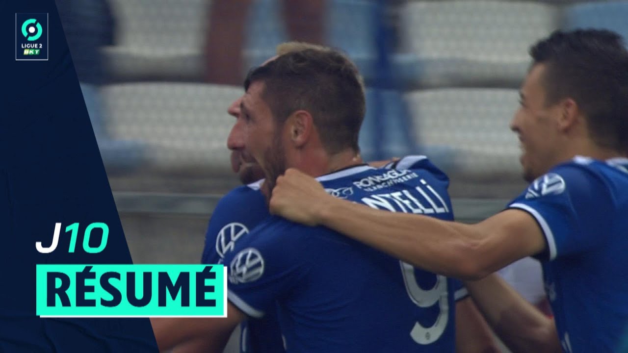 Résumé 10ème journée - Ligue 2 BKT / 2021-2022