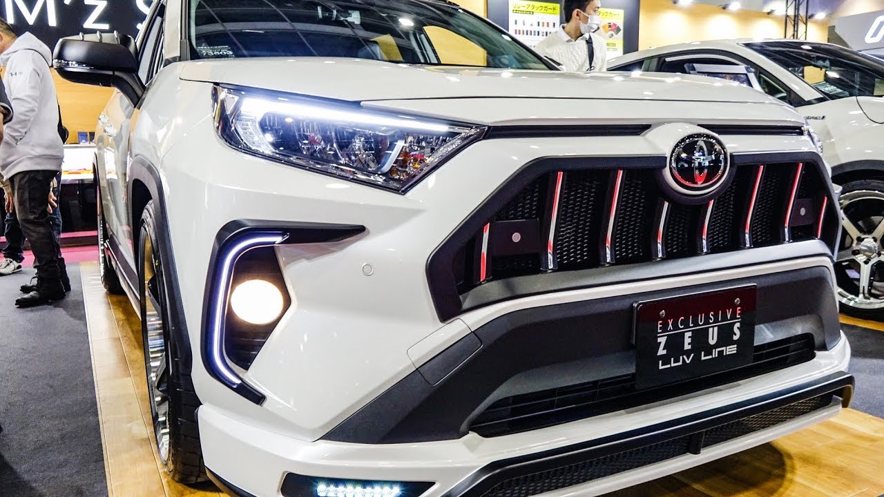 (4K)ZEUS TOYOTA RAV4 bodykit ゼウス ラヴフォー カスタム - OSAKA AUTO MESSE 2020
