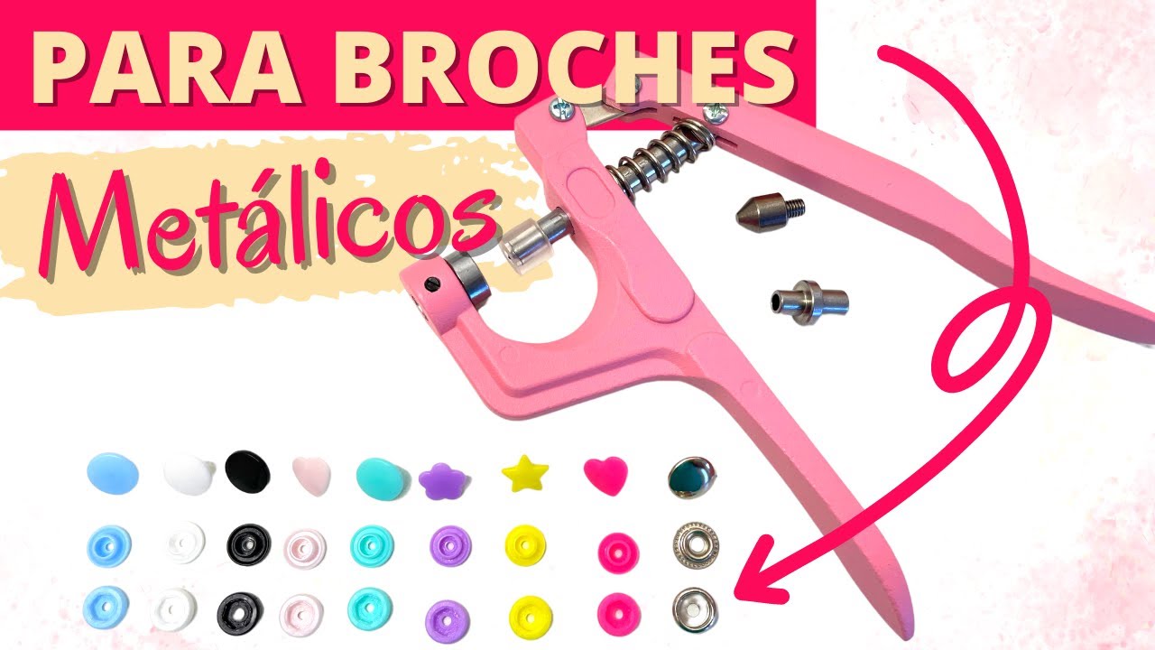 HERRAMIENTA PARA BROCHES METÁLICOS |Yuyis Creations