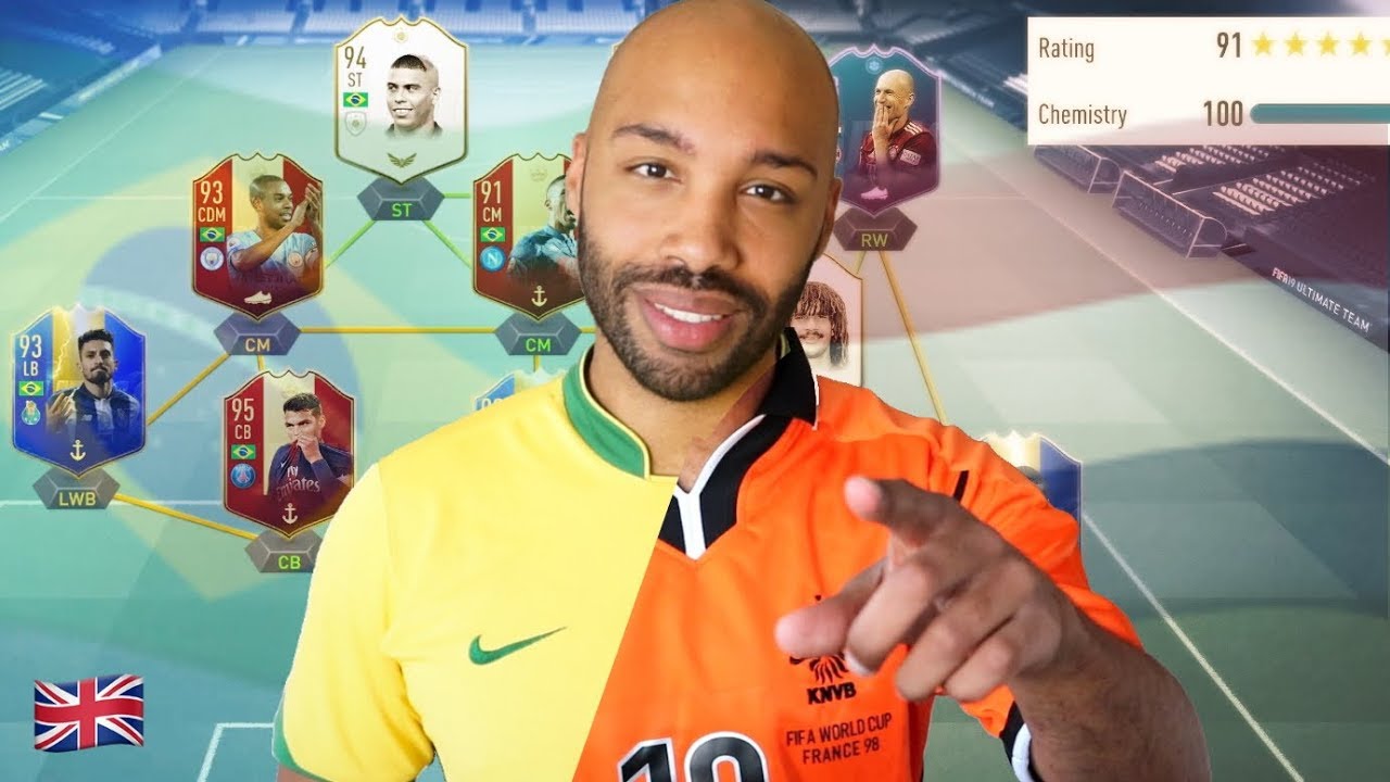 ⚽ FULL HOLLAND 🇳🇱 & FULL BRASIL 🇧🇷 SQUAD IN FUT CHAMPIONS EXPERIMENT